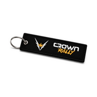 Black Crown Rally Key Tag