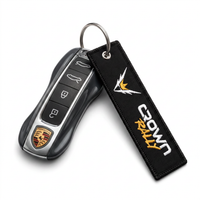 Black Crown Rally Key Tag