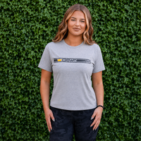 Ladies Light Gray Tee