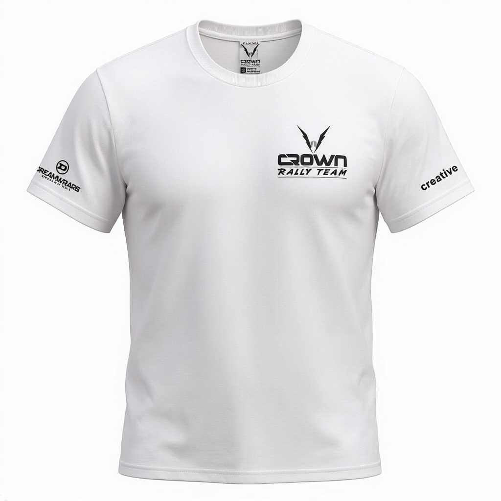 White Rally Team T-Shirt
