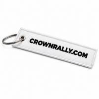 White Crown Rally Key Tag