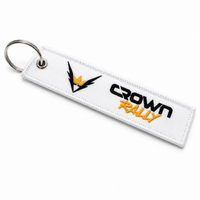 White Crown Rally Key Tag