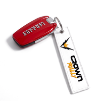 White Crown Rally Key Tag